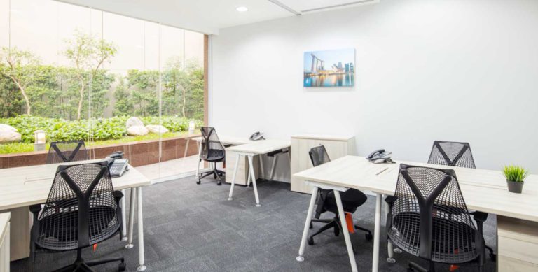 private and Serviced offices, private offices, coworking spaces at 8 Shenton Way Justco AXA Tower Singapore