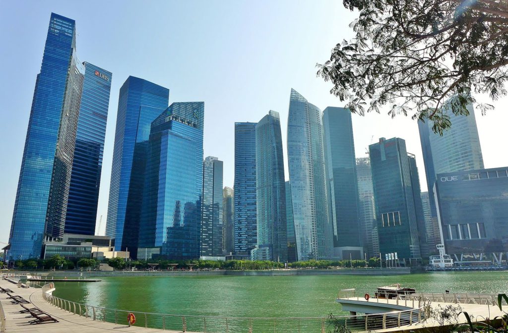 CBD skyline Singapore