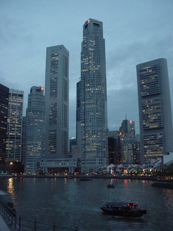 UOB Plaza OUB Centre and OCBC Centre 1