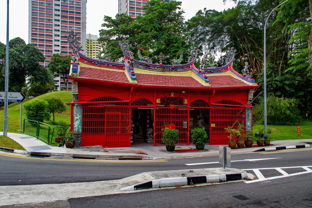 Geck Hong Tian Temple at Kim Seng Road, Singapore