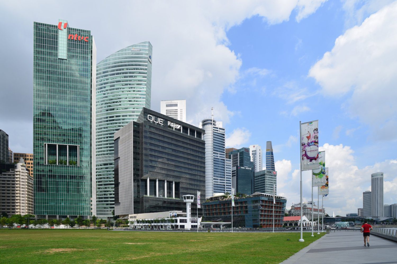 One Marina Boulevard Ocean Financial Centre OUE Office Buildings Singapore min 1 scaled
