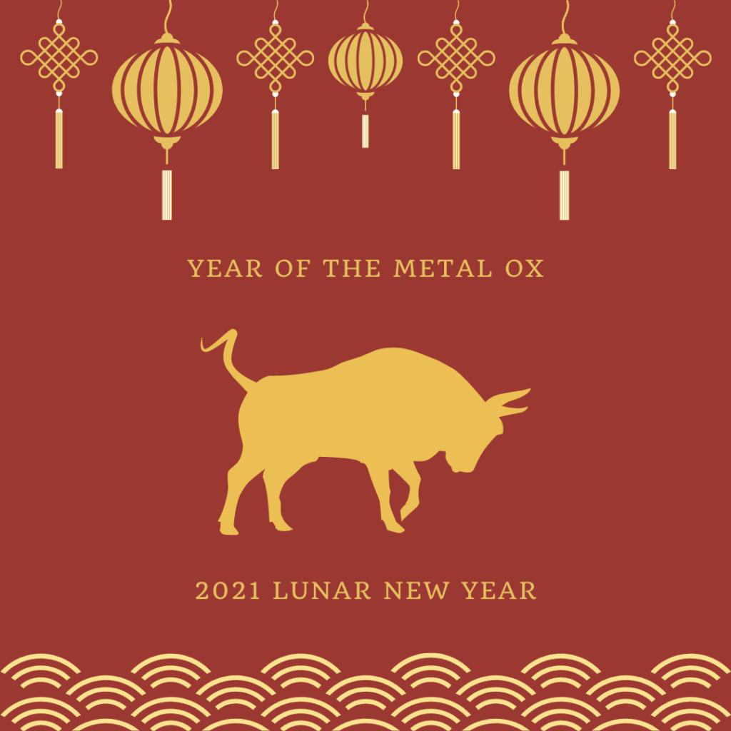 Year of the Metal Ox 2021 - Chinese New Year Singapore