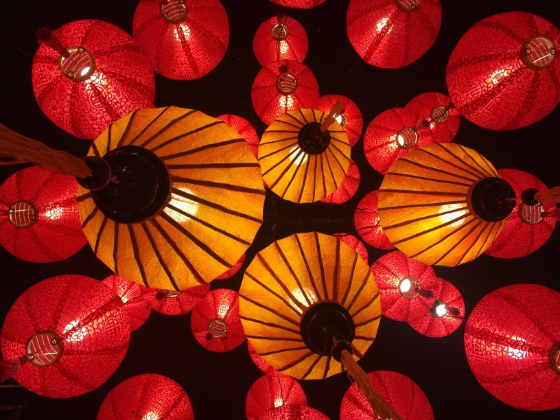 chinese lanterns in Singapore for the chinese new year