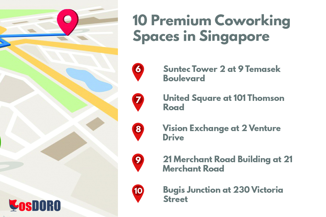 10 premium coworking spaces in singapore