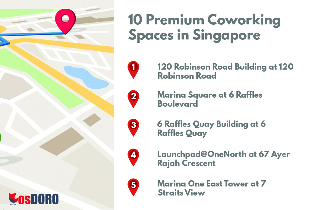 premium coworking spaces in singapore