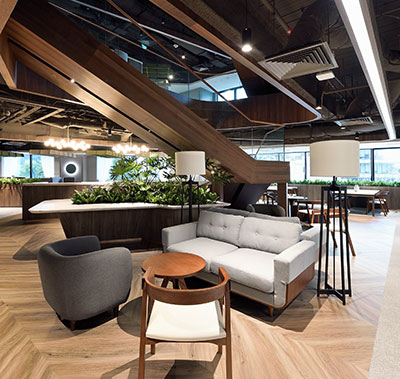 Distrii coworking space in Singapore