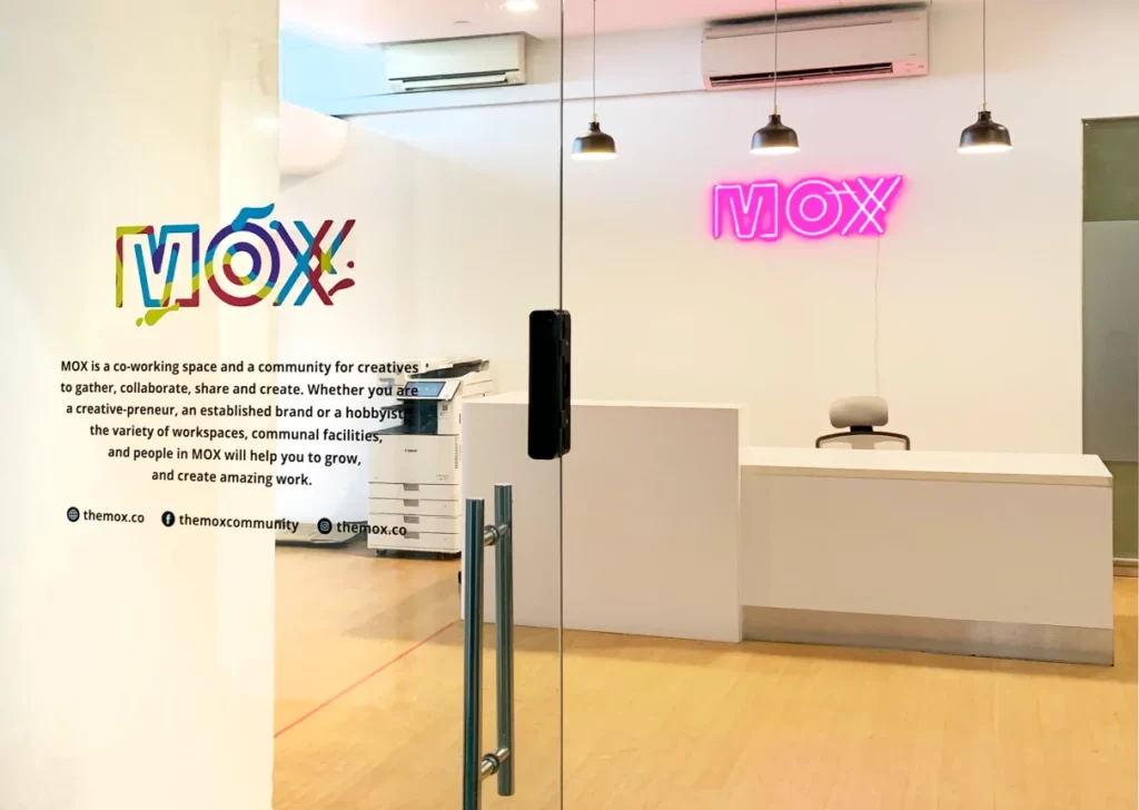 mox singapore coworking space ()