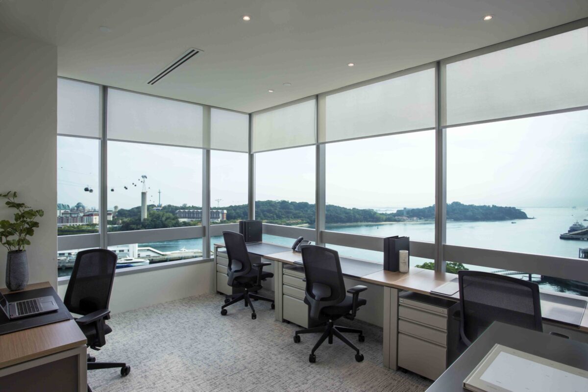 1 HarbourFront Ave | 2 Person Private Office
 for Rent | Singapore